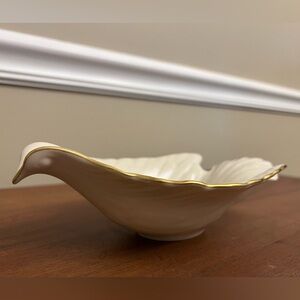 Vintage Lenox Dove Collection Open Candy Dish